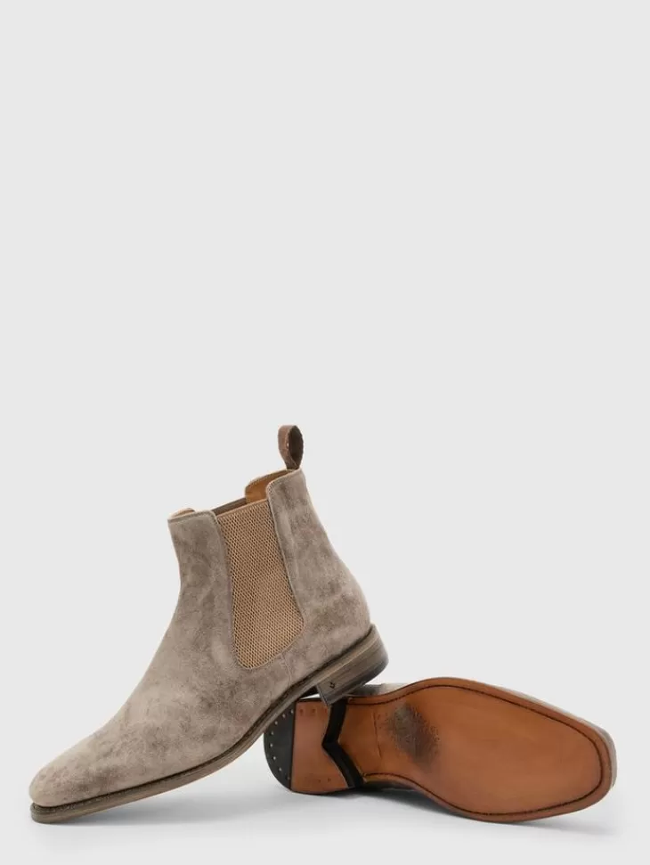 Shoes & Accessories>John Varvatos AMSTERDAM CHELSEA BOOT CHARCOAL