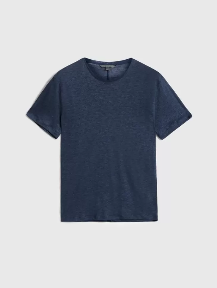 Tops>John Varvatos AVANCA CREW INDIGO