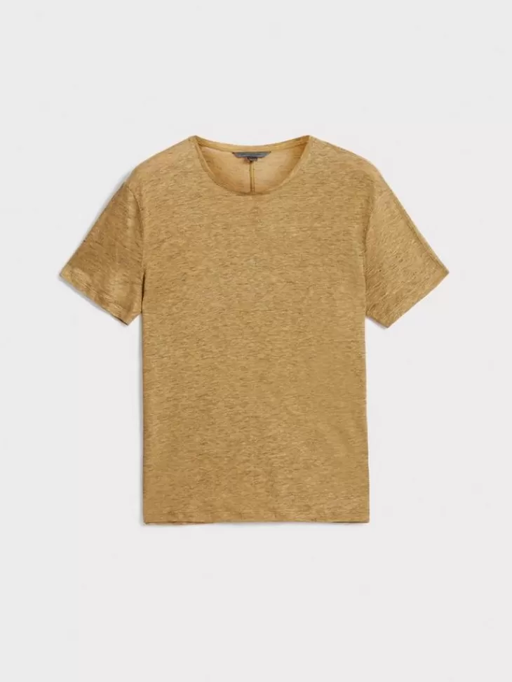 Tops>John Varvatos AVANCA CREW CLAY