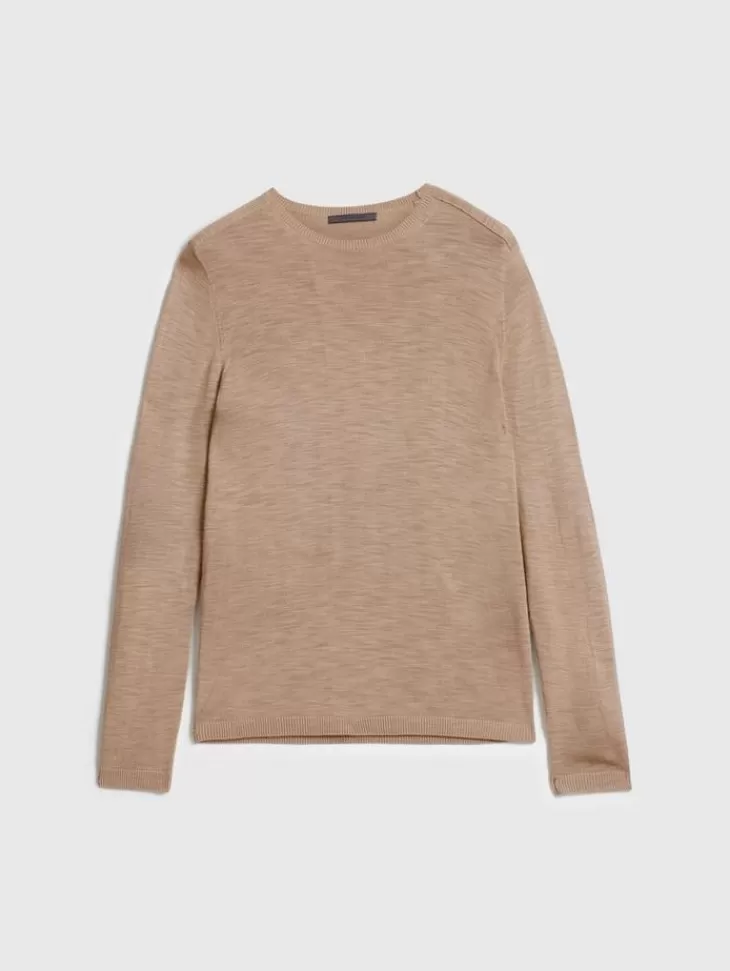 Sweaters>John Varvatos AVEIRO CREW ALMOND