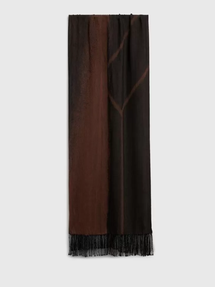 Shoes & Accessories>John Varvatos BARBEY SCARF COPPER