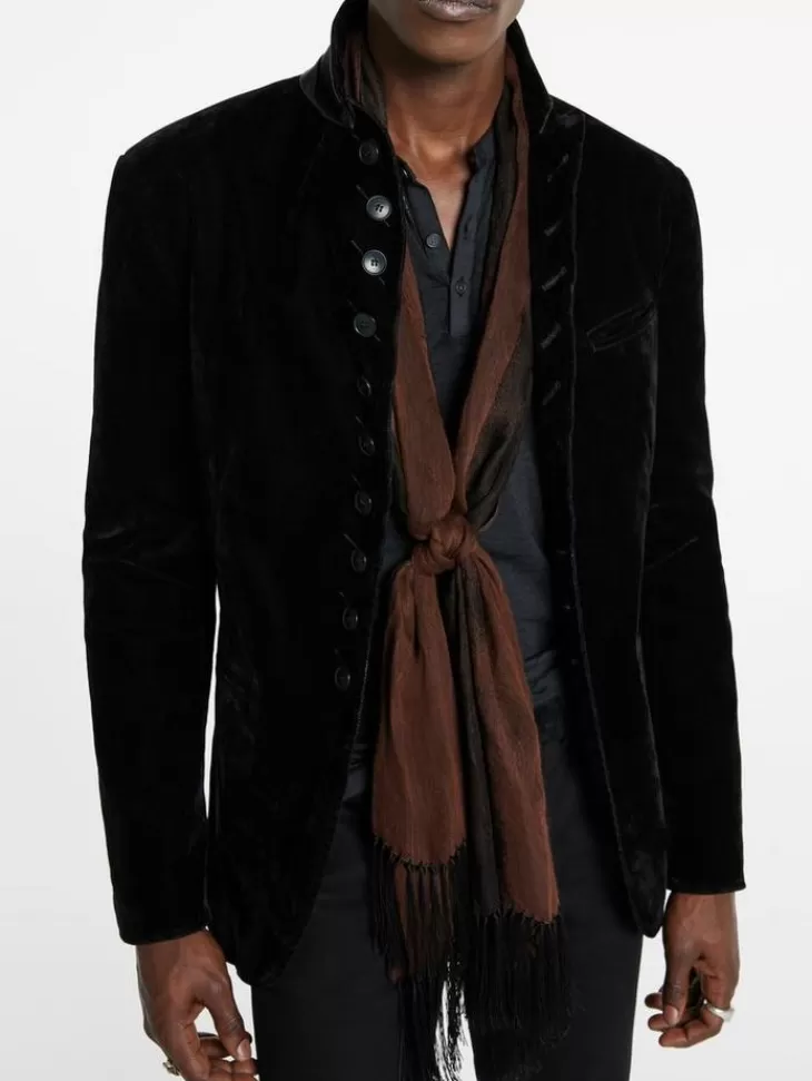 Shoes & Accessories>John Varvatos BARBEY SCARF COPPER