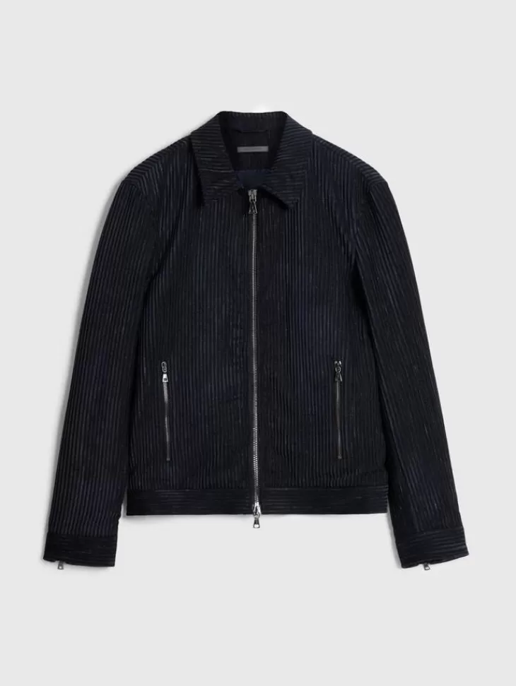 Tops>John Varvatos BAXTER JACKET NAVY