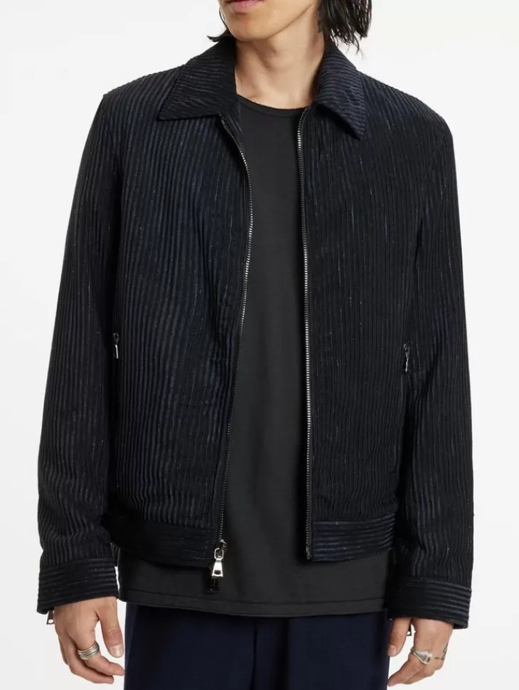 Tops>John Varvatos BAXTER JACKET NAVY