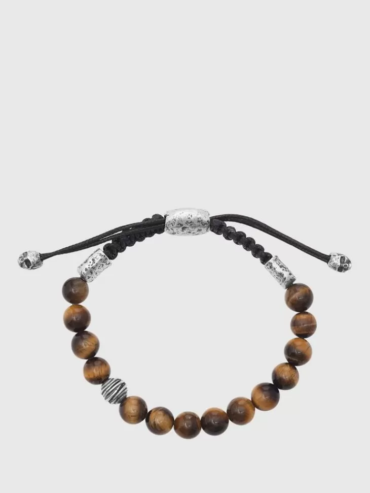 Jewelry>John Varvatos BEADED BRACELET NOCOLOR