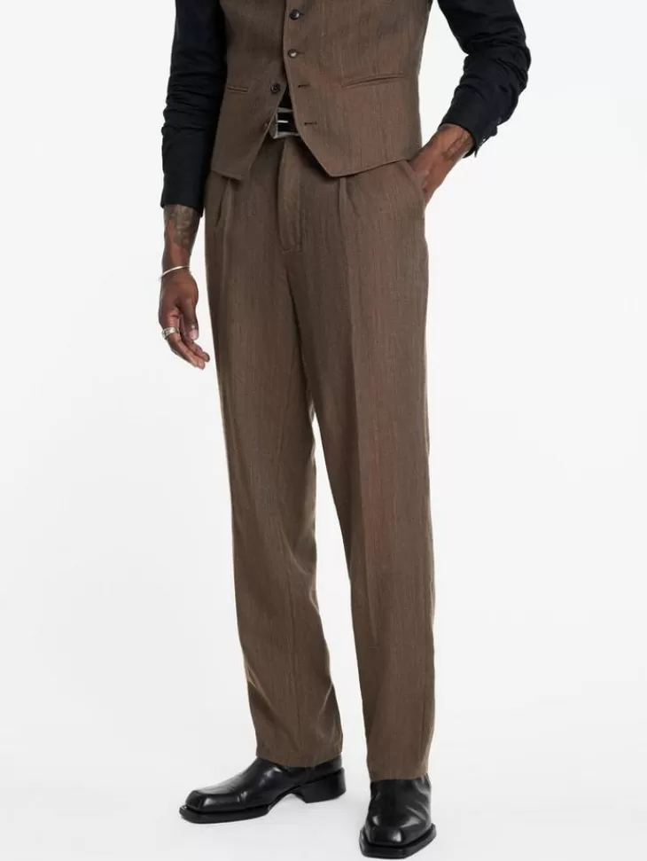 Dress Pants>John Varvatos BENEDICT PANTS CHAMOIS