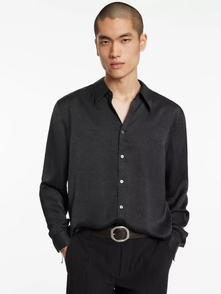 Tops>John Varvatos BETWOOD SHIRT BLACK