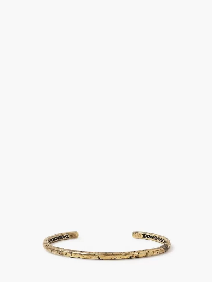 Jewelry>John Varvatos DISTRESSED CUFF BRASS