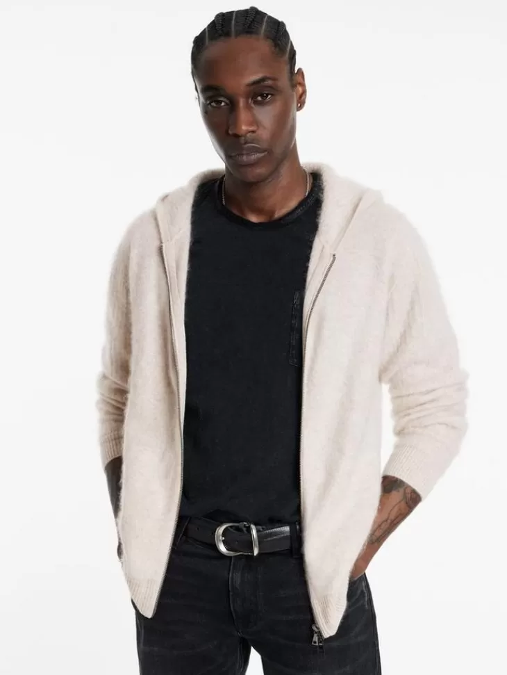 Sweaters>John Varvatos CATHERINE HOODIE CORK