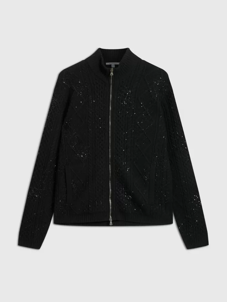 Coats And Jackets | Sweaters>John Varvatos CELESTE JACKET BLACK