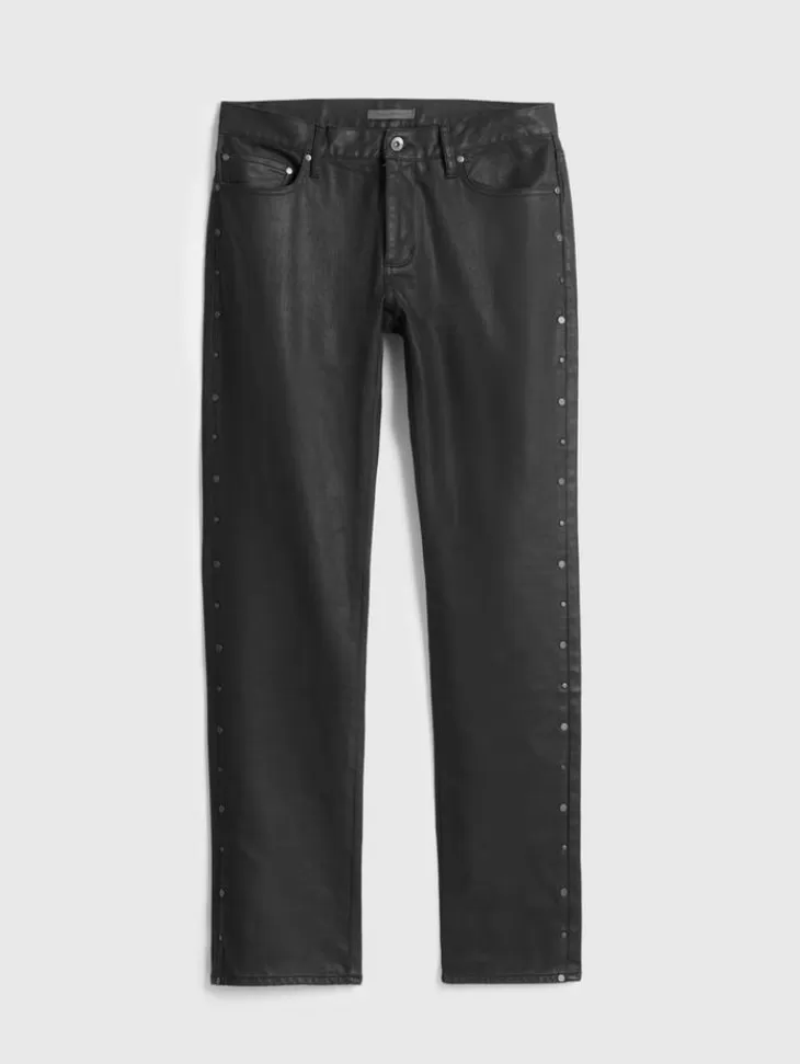 Jeans & Pants>John Varvatos DANTE STUDDED JEANS BLACK