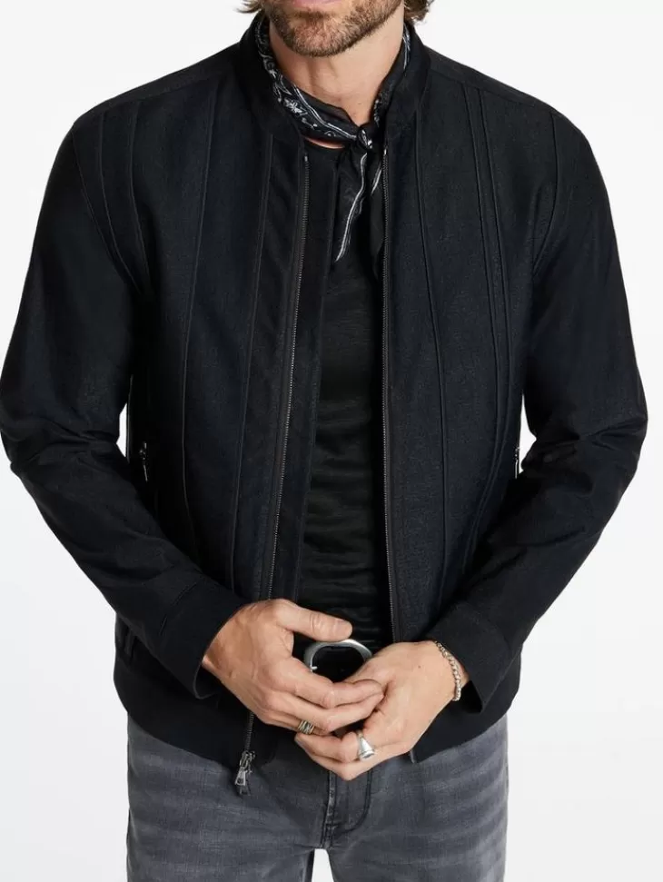 Tops>John Varvatos DEPECHE JACKET BLACK