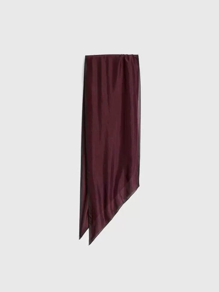 Scarves & Ties>John Varvatos DICKIE SCARF OXBLOOD