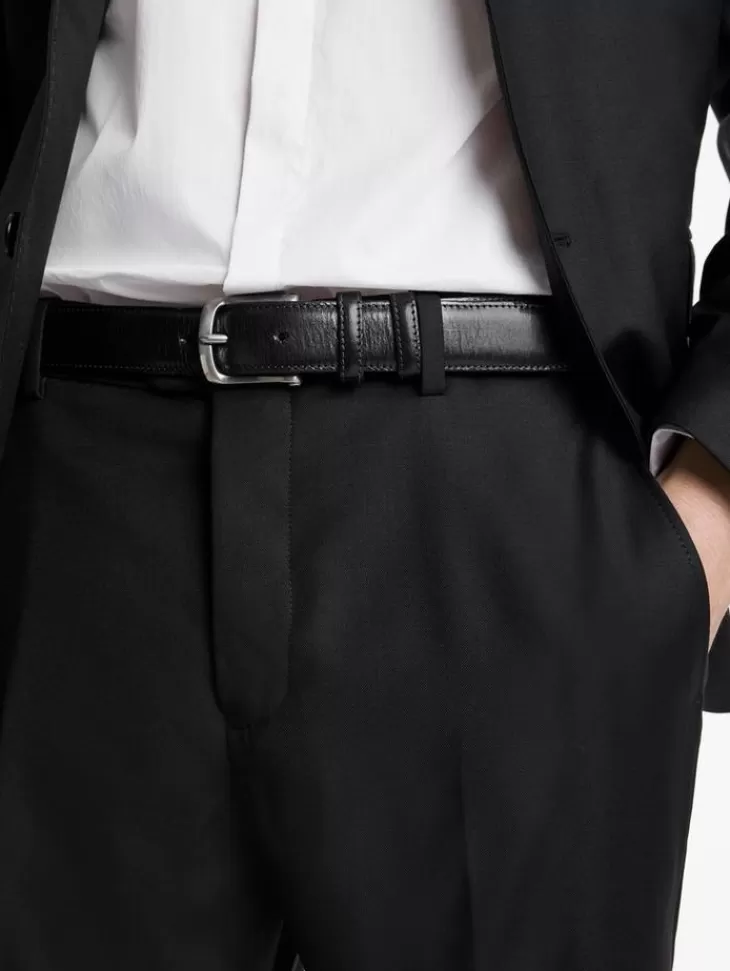 Belts>John Varvatos DRESS BELT BLACK