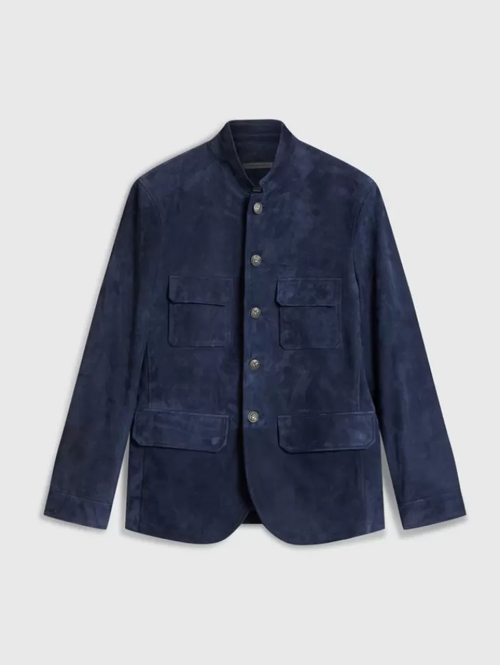 Tops>John Varvatos ENGLEMORE JACKET NAVY