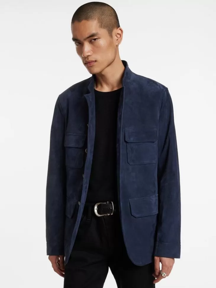 Tops>John Varvatos ENGLEMORE JACKET NAVY