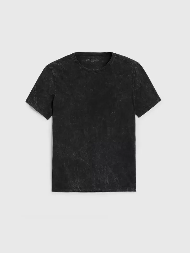 Tops>John Varvatos ENZO CREW BLACK