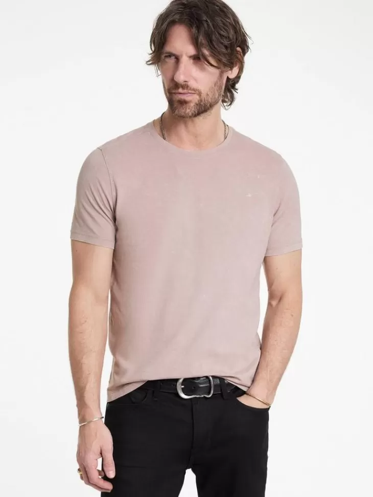 Tops>John Varvatos ENZO CREWNECK DRIEDPETAL