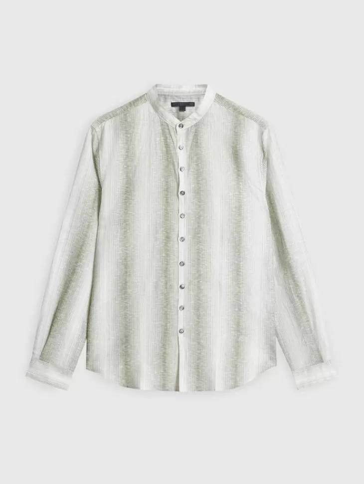 Tops>John Varvatos ESTILL SHIRT CANTALOUPE