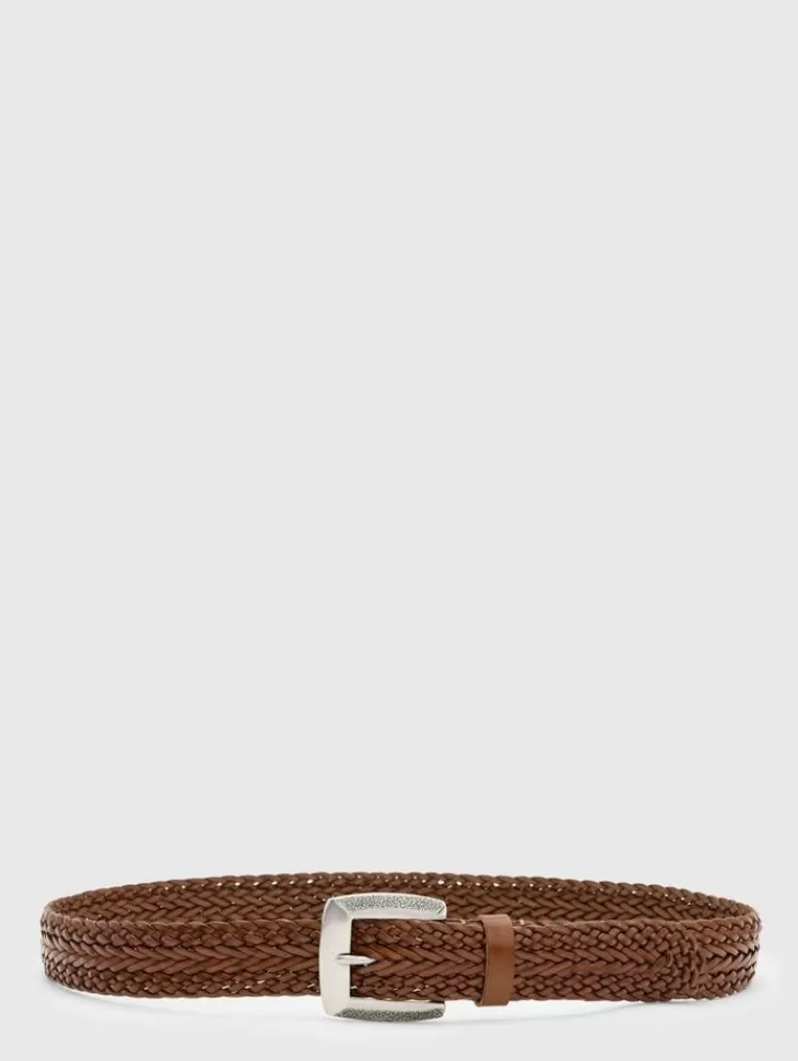 Belts | Leather Belts>John Varvatos FENNIMORE BELT BROWNSTONE