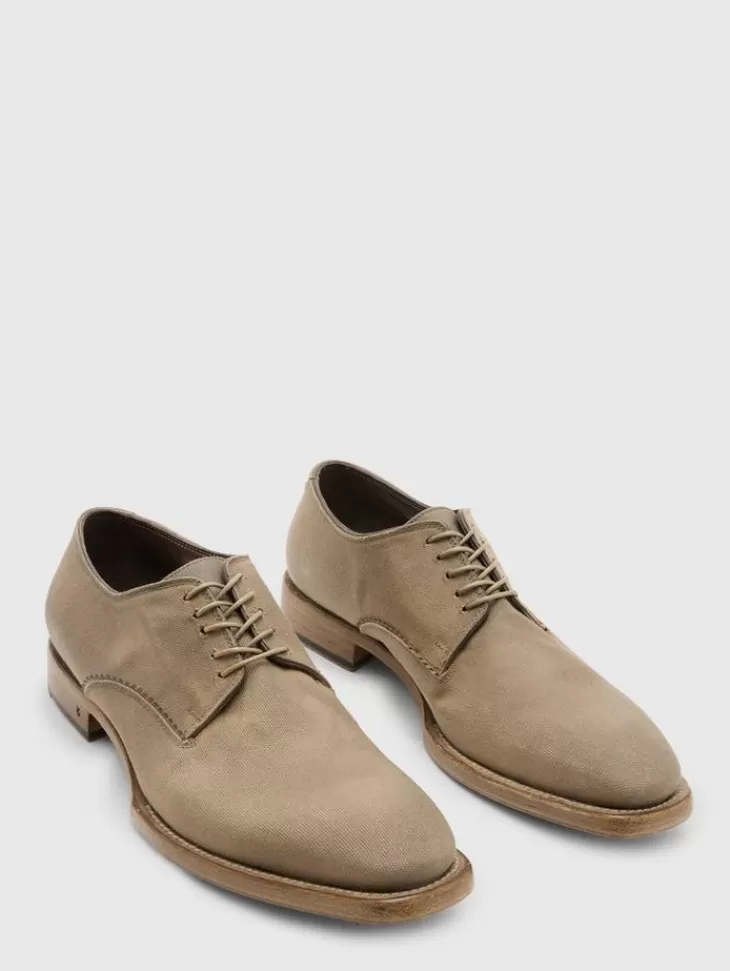 Shoes & Accessories>John Varvatos FLEETWOOD DERBY LIGHTKHAKI