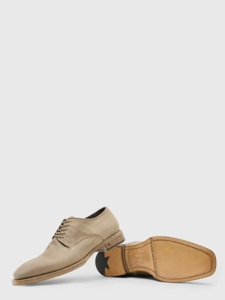 Shoes & Accessories>John Varvatos FLEETWOOD DERBY LIGHTKHAKI