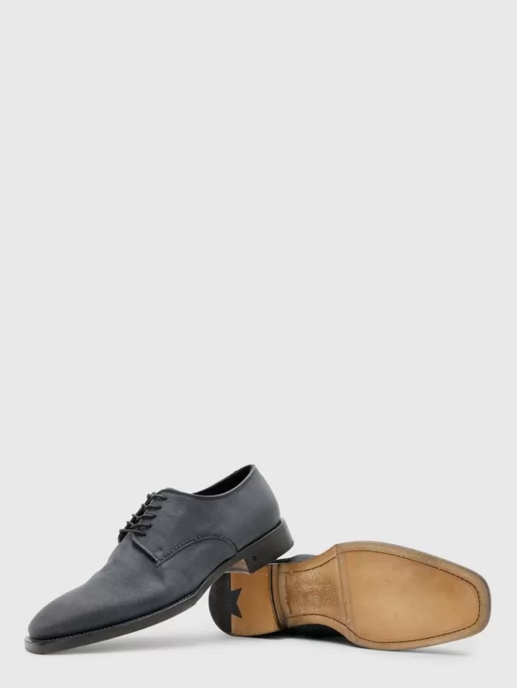 Shoes & Accessories>John Varvatos FLEETWOOD DERBY CHARCOAL