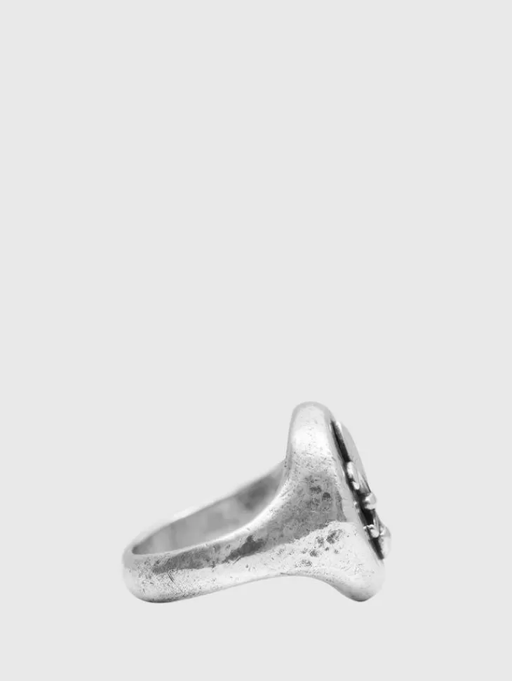 Jewelry>John Varvatos FLEUR DE LIS FEATURE RING NOCOLOR