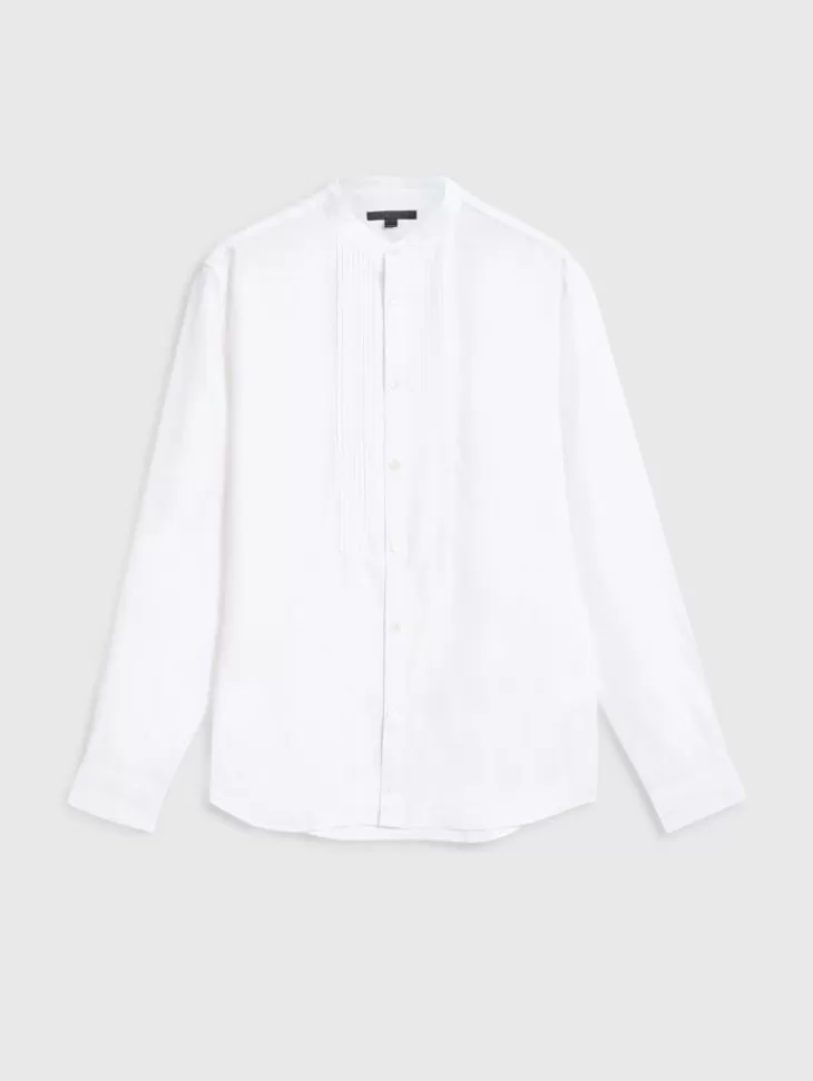 Shirts>John Varvatos HANOVER SHIRT WHITE