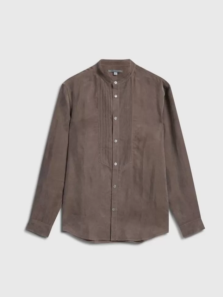 Shirts>John Varvatos HANOVER SHIRT OLDBARK