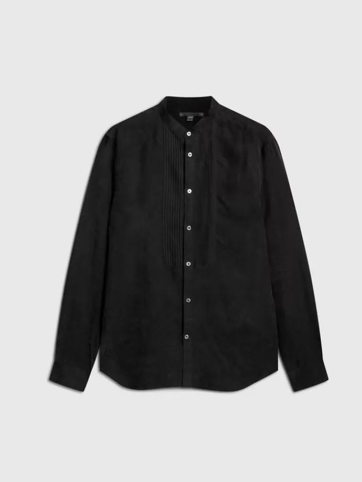 Shirts>John Varvatos HANOVER SHIRT BLACK