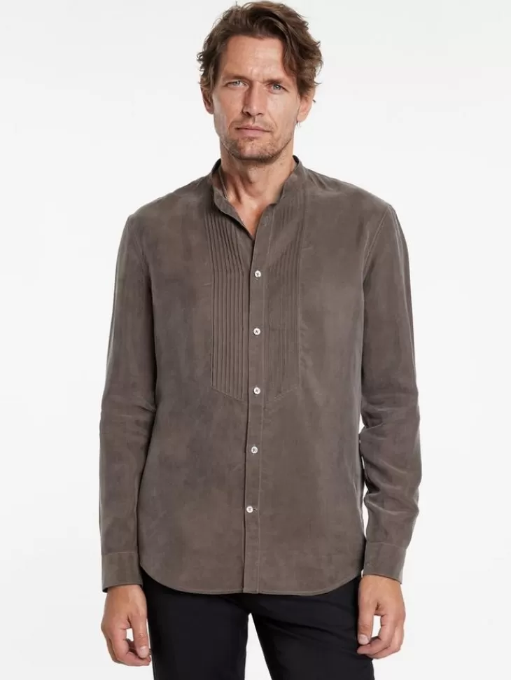 Shirts>John Varvatos HANOVER SHIRT OLDBARK