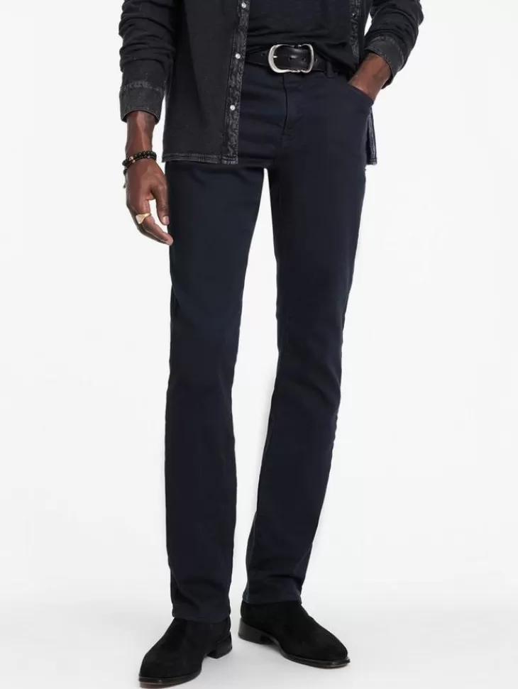 Jeans>John Varvatos J701 - BLACK WEFT ECLIPSE