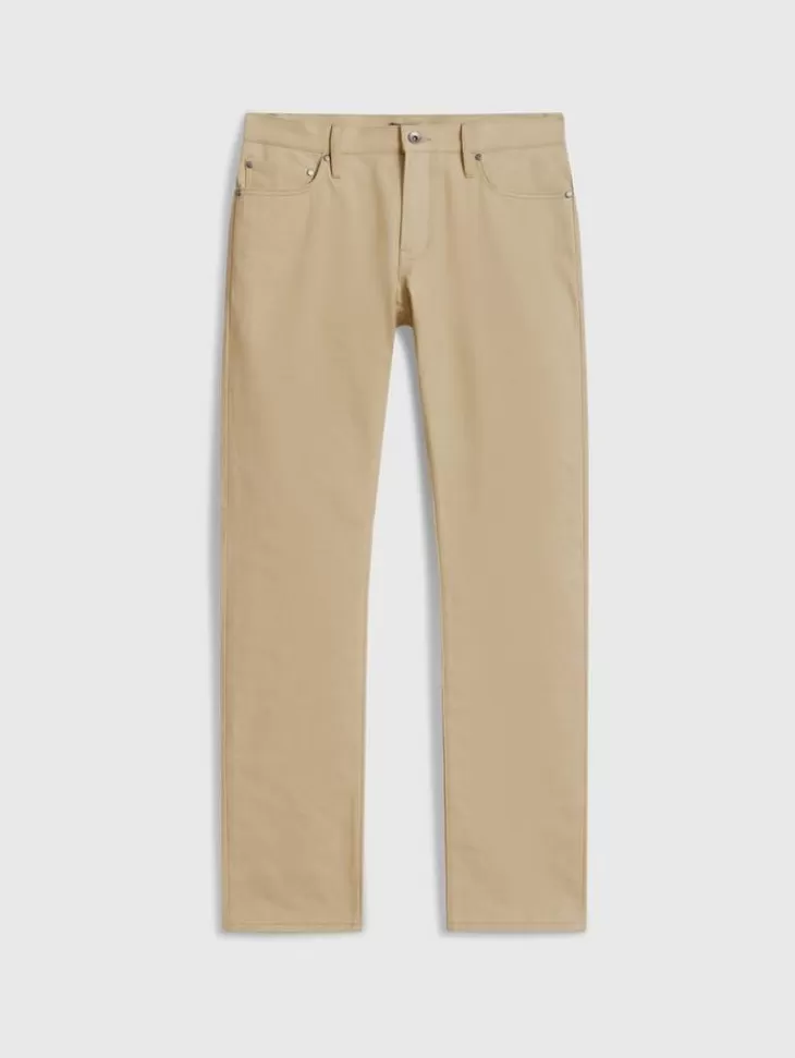 Jeans & Pants>John Varvatos J701 - SELVEDGE JEANS LIGHTKHAKI