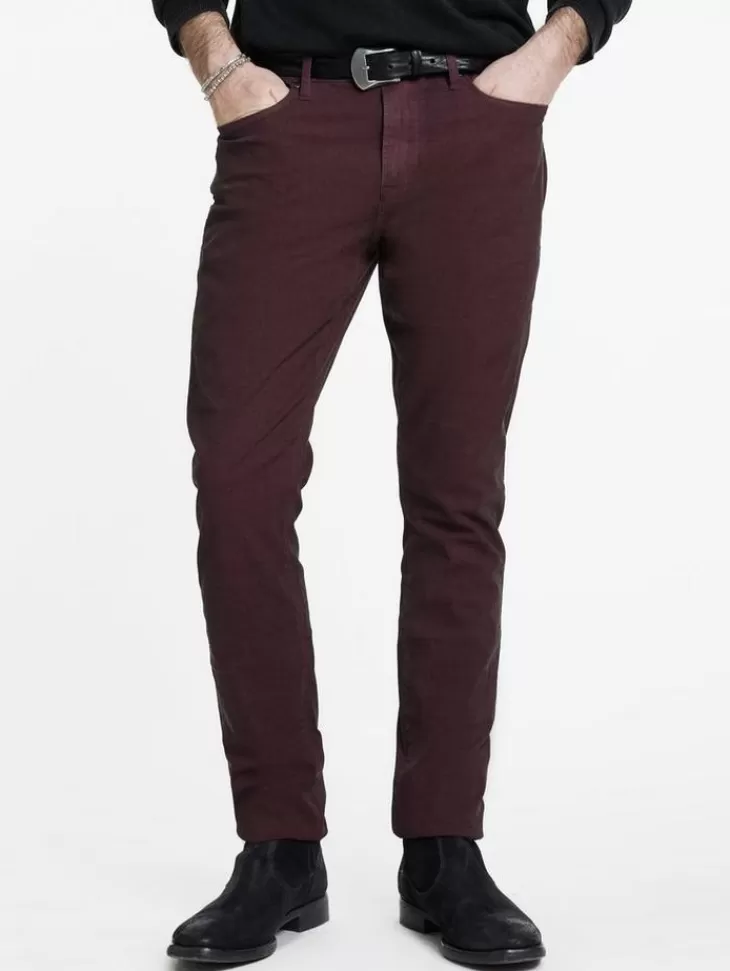 Jeans>John Varvatos J704 - TAPERED FIT OXBLOOD