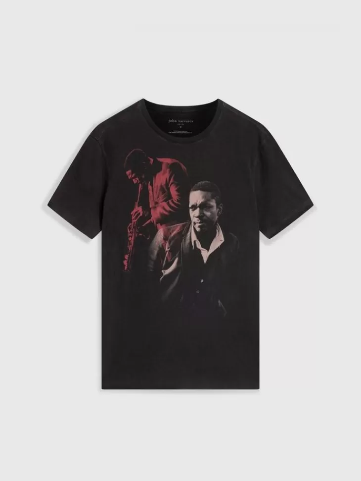 Graphic Tees>John Varvatos JOHN COLTRANE TEE BLACK