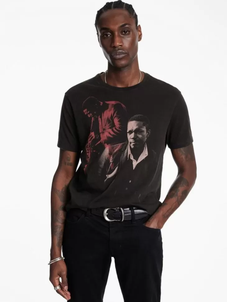 Graphic Tees>John Varvatos JOHN COLTRANE TEE BLACK