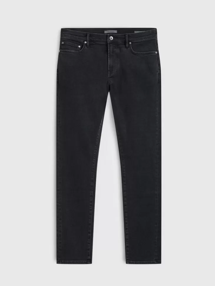 Jeans & Pants>John Varvatos J704-TAPERED FIT BLUEBLACK