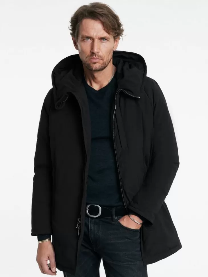 Coats And Jackets>John Varvatos JUBILEE PARKA BLACK