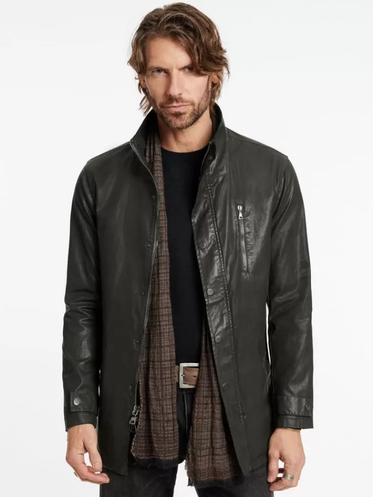 Leather & Outerwear | Tops>John Varvatos KARA JACKET TEAKWOOD