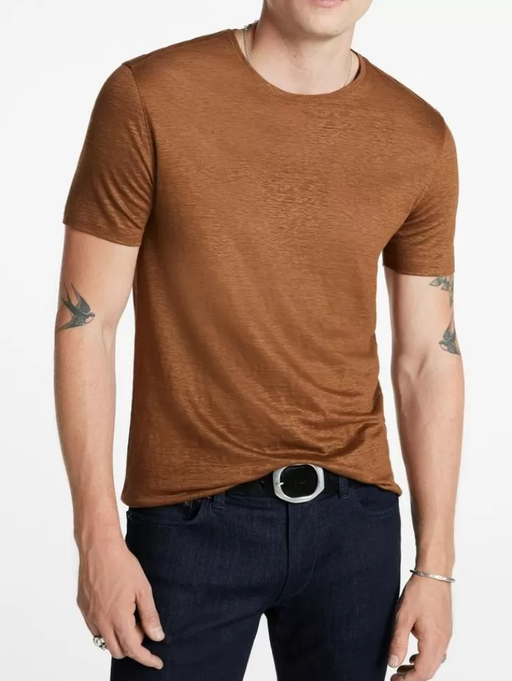 Tops>John Varvatos LAGOA CREWNECK ESPRESSO