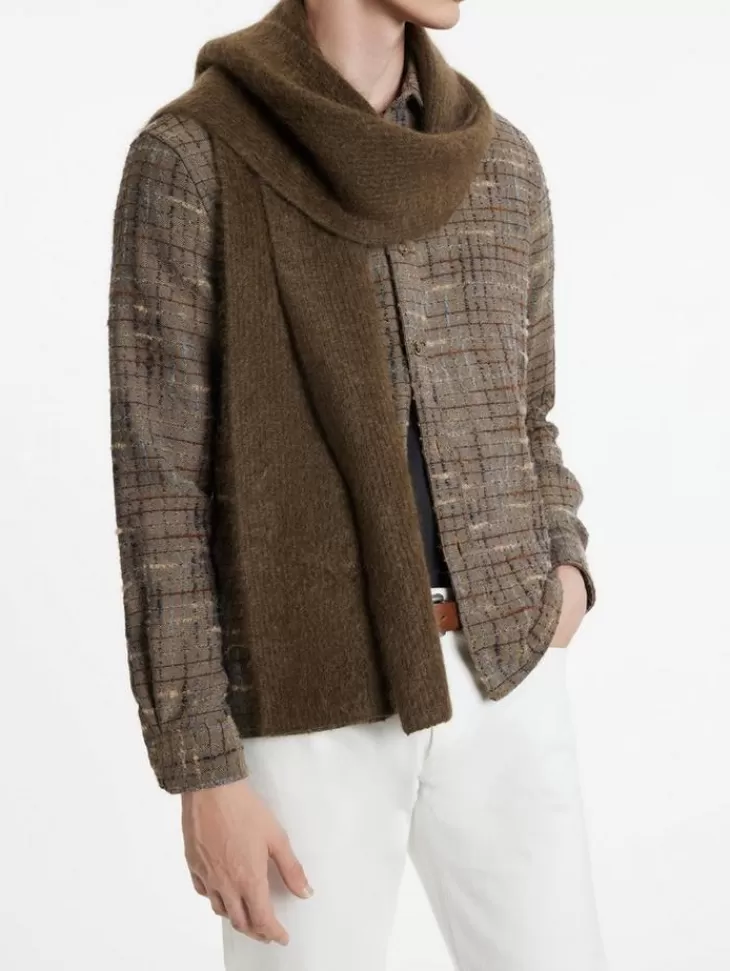 Shoes & Accessories>John Varvatos LEA SCARF DEEPOLIVE