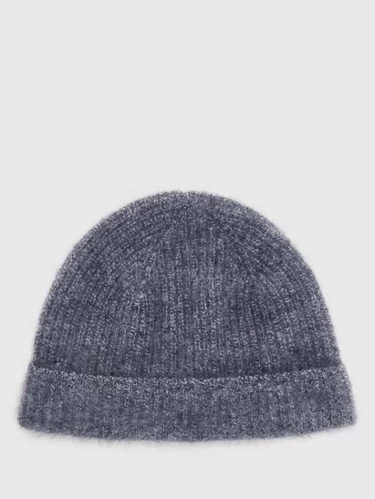 Shoes & Accessories>John Varvatos LENOIR BEANIE BLACK/WHITE