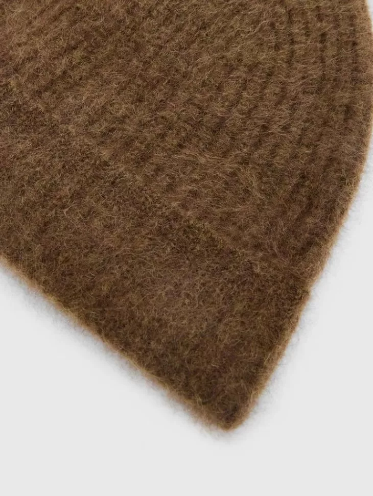 Shoes & Accessories>John Varvatos LENOIR BEANIE DEEPOLIVE