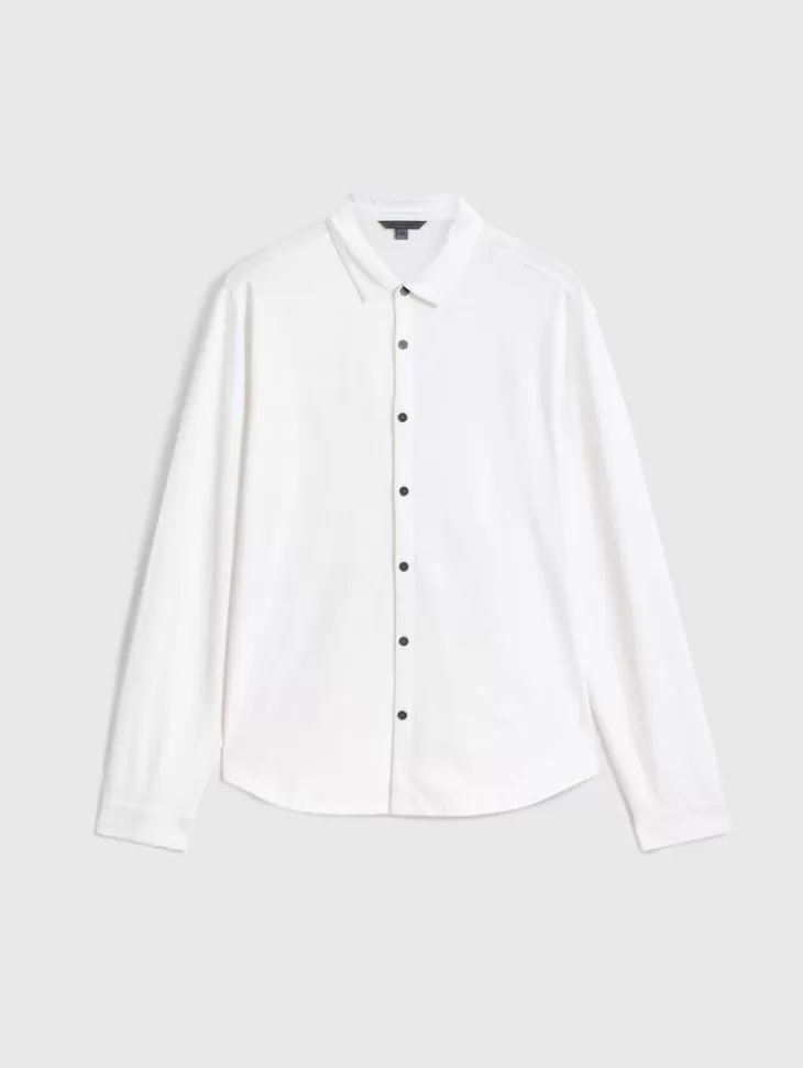 Shirts>John Varvatos LEVI SHIRT WHITE