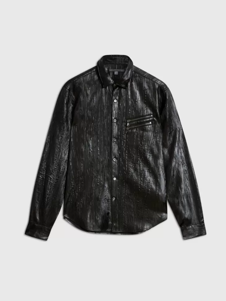 Shirts>John Varvatos LODI SHIRT BLACK