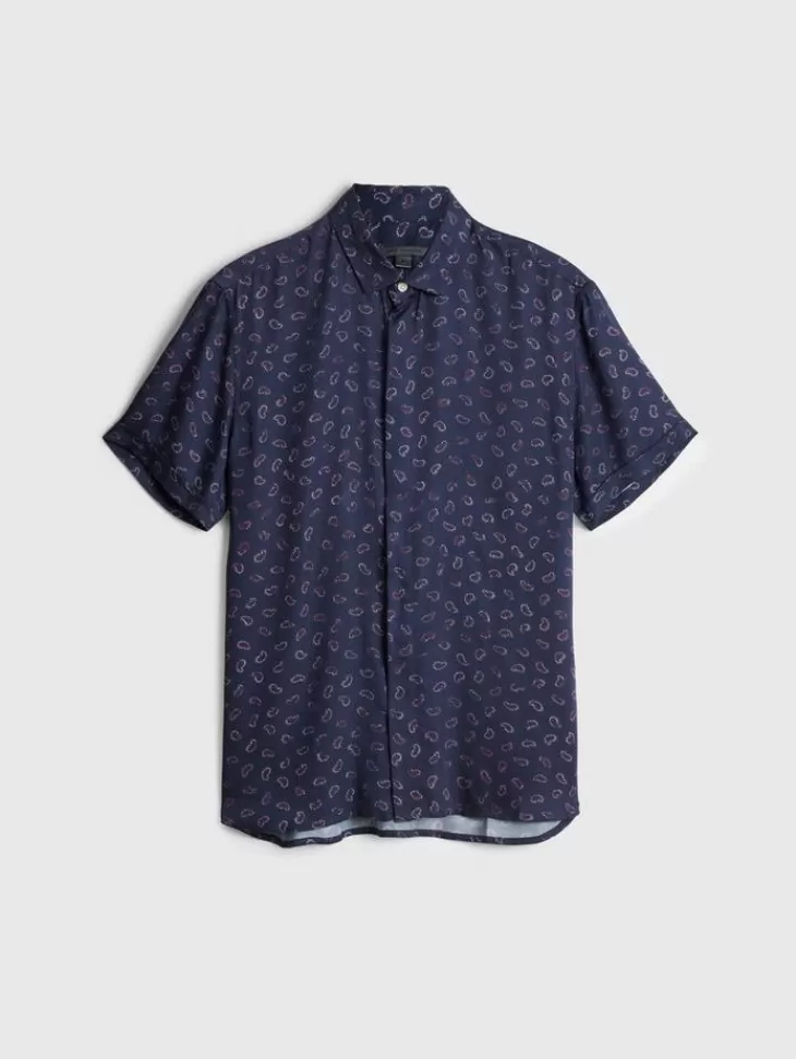 Tops>John Varvatos LOREN SHIRT NAVY