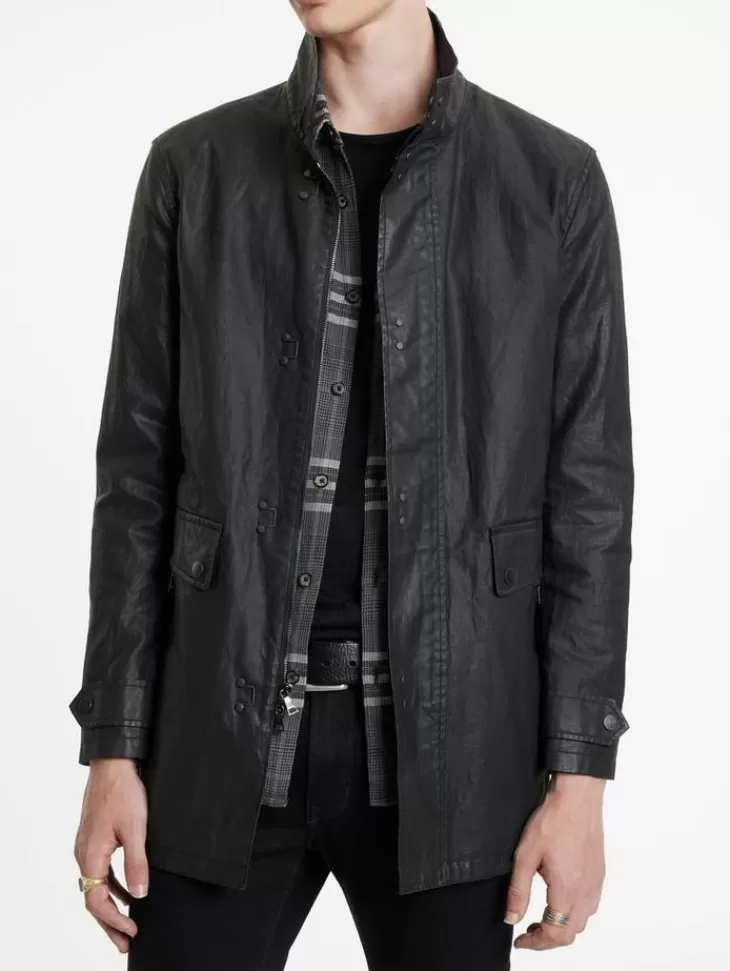 Tops>John Varvatos LUTHER JACKET BLACK