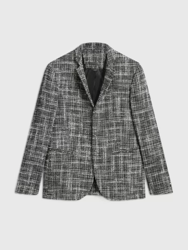 Coats And Jackets | Suit Jackets>John Varvatos MADISON JACKET BLACK/WHITE