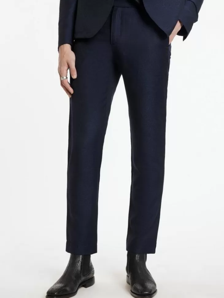 Jeans & Pants>John Varvatos MERCER PANTS BLUEBLACK